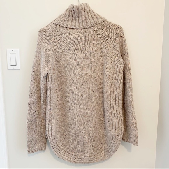 SOLD Cynthia Rowley | Chunky Donegal Turtleneck - Picture 12 of 13